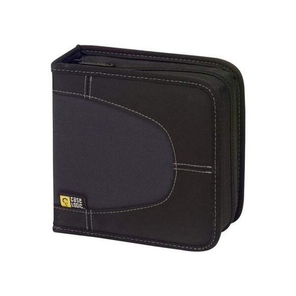 Housse etui de rangement Nylon 32 CD/DVD Noir CASE LOGIC