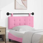 vidaXL Tête de lit suspendue tissu