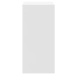 vidaXL Garde-robe blanc 77x48x102 cm bois d'ingénierie