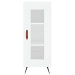 vidaXL Buffet blanc 34 5x34x90 cm bois d'ingénierie
