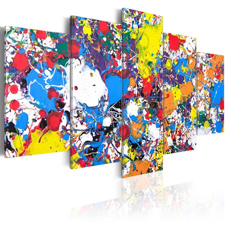 Tableau - colourful imagination l x h en cm 200x100