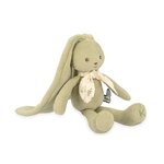 Doudou pantin lapinoo vert