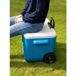 Glaciere Poly-lite 50 QT avec roues et poche extérieures