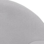 vidaXL Canapé-lit pour enfants gris clair peluche douce