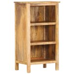Vidaxl bibliothèque 50x35x90 cm bois solide de manguier