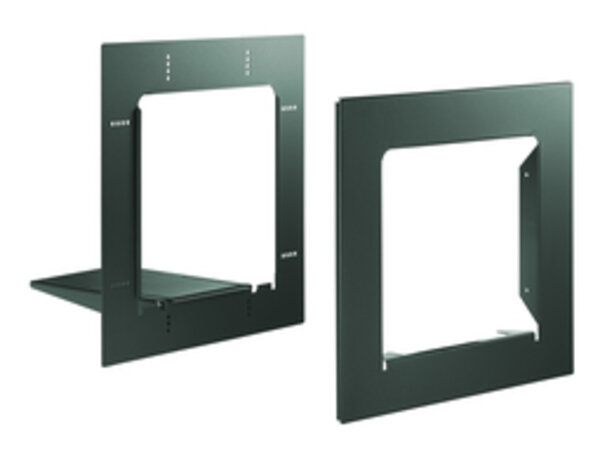 Cadre d'encastrement PROFIL + : STEELBOX, @BOX300 - Vert 6005 - Decayeux