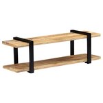vidaXL Meuble TV 247885 cm Bois de manguier massif