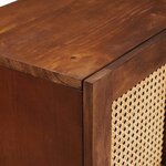 vidaXL Meubles et étagères de rangement pour médias Marron