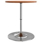 vidaXL Table de bar Ø60x90 5 cm bois massif de hêtre