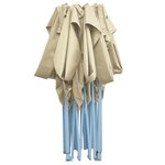 vidaXL Tente de fête Crème 291 x 431 x 315 cm Tissu Oxford