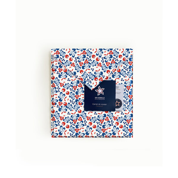 KIT Pochette cadeau réutilisable M Bleu Limoges