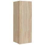 vidaXL Ensemble de meubles TV 5 Pièces Chêne sonoma Bois d'ingénierie