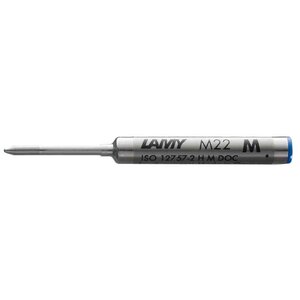 Mine compacte M22 pour stylo à bille blister bleu LAMY