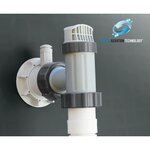 Intex Piscine à cadre Ultra XTR pompe de filtration à sable 549x132cm