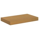 vidaXL Étagère Murale 4 Pièces Beige 40 x 23 5 x 4 cm Bois d'ingénierie