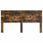 vidaXL Tête de lit Chêne fumé 200 cm Bois d'ingénierie