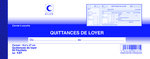 Carnet à souche QUITTANCES DE LOYER 105 x 270 mm 50 Feuillets ELVE