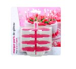 4 marque-parts de gâteaux