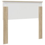 vidaXL Tête de lit Chêne Sonoma 100 cm Bois d'ingénierie