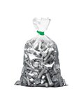 (lot  de 500 sacs) sac plastique plat transparent 100 µ 350 x 550