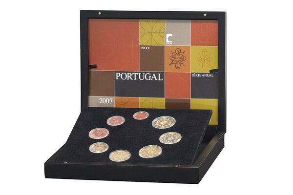 Coffret série euro BE Portugal 2007
