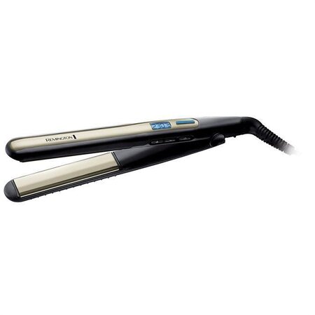 Remington S6500 Fer a Lisser, Fer a Boucler, Lisseur, Boucleur Sleek & Curl, Plaques XL Advanced Ceramic