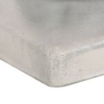 vidaXL Bouchons de poteau 6 Pièces Globe final Métal galvanisé 101x101 mm