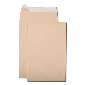 Paquet de 50 pochettes kraft armé 130g 300x470 soufflet de 70 mm gpv