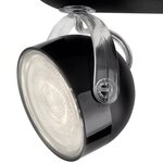 Philips myliving plafonnier led "dyna" 2 x 3 w noir 532323016