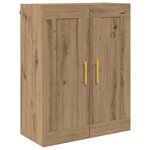vidaXL Haut Armoire Chêne artisanal 69 5 x 34 x 180 cm