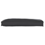 vidaXL Coussin pour banc de palette Noir 100 x 40 x 8 cm Tissu Oxford