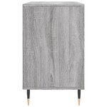 vidaXL Armoire à chaussures Sonoma gris 102x36x60 cm Bois d'ingénierie