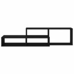 vidaXL SupportmuralpourTV 120x25x28 5cm Bois d'ingénierie