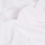 Vidaxl rideaux avec anneaux en métal 2 pièces coton 140x225 cm blanc