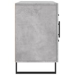 vidaXL Buffet gris béton 100x36x60 cm bois d'ingénierie