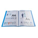 Protège-documents En Polypropylène Semi Rigide Chromaline 60 Vues - A4 - Bleu - Exacompta