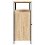 vidaXL Buffet chêne sonoma 100x35x80 cm bois d'ingénierie