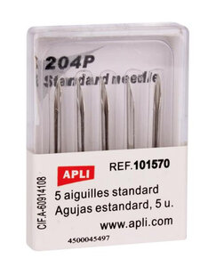 5 Aiguilles Pistolet Std 101545