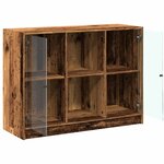 vidaXL Buffet vieux bois 102x37x75 5 cm bois d'ingénierie