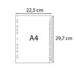 Intercalaires Imprimés Numériques Pp Gris Recyclé - 10 Positions - A4 - Gris - X 20 - Exacompta