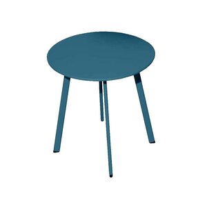 Table basse de jardin en acier massai 45 cm