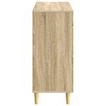 vidaXL Buffet Chêne Sonoma 89 x 34 5 x 80 cm Bois d'ingénierie