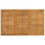 Ensemble de Salle à Manger de Jardin 5 Pièces en Poly Rattan Gris Acacia vidaXL