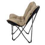 Bo-Camp Chaise papillon Grainger Beige