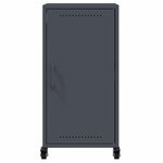 vidaXL Buffet anthracite 36x39x72 cm acier laminé à froid