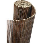 Canisse en osier naturel 5m (longueur) x 1m (hauteur)