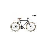 Velo fixie 28 noir mat h50