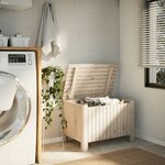 vidaXL Boîte de rangement avec couvercle RANA bois massif de pin