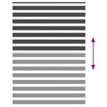 vidaXL Store zèbre noir 160x230 cm largeur du tissu 155 9 cm polyester