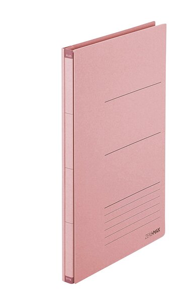 Classeur gain de place Zero Max A4 extensible jusqu'à 10 cm Rose PLUS JAPAN